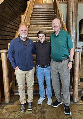 Chris Waller Memorial Scholarship recipient Jeremy Kroeker